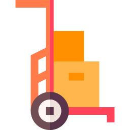 Delivery cart icon