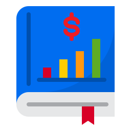 Finance book icon