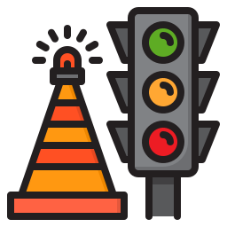 Traffic light icon