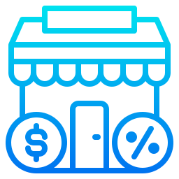 Shopping store icon