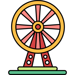 Ferris wheel icon