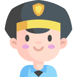 policía icono