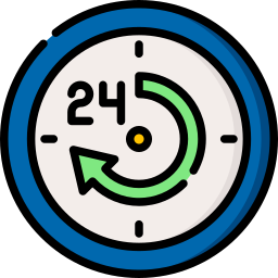 24 시간 icon