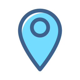 mapas y ubicaciones icono