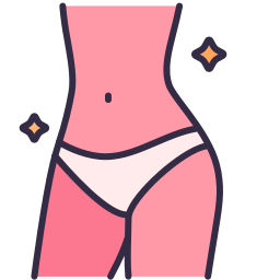 Slim body icon