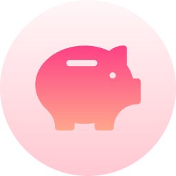 Piggy bank icon