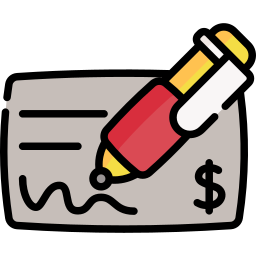 Cheque icon