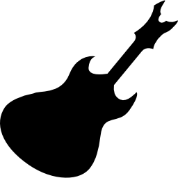 instrumento musical de guitarra icono