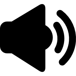 Music sound icon