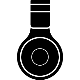 Headphones side view icon