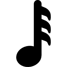 treinta segundos nota musical icono