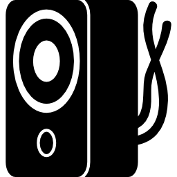 코드가있는 음악 스피커 icon