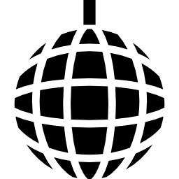 Music disco ball icon