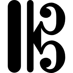 variante de líneas de barra icono