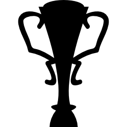 trophée du championnat de football Icône