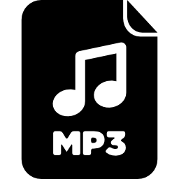 plik dźwiękowy mp3 ikona