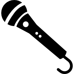 Cord microphone icon