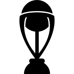 variante del premio del campeonato de fútbol icono