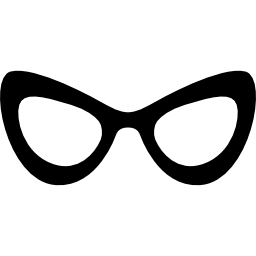 lunettes yeux de chat Icône
