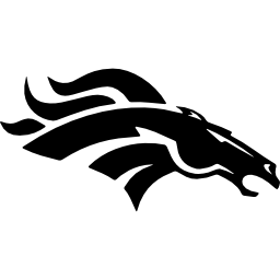 Racing horse head silhouette icon