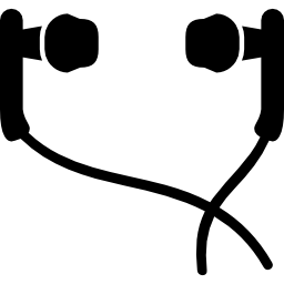 코드가있는 인 이어 이어폰 icon