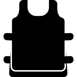 Football protector vest icon