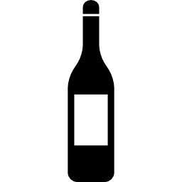 Italian wine bottle icon