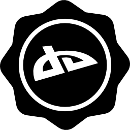 Deaviantart social badge icon