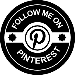 Follow me on pinterest icon