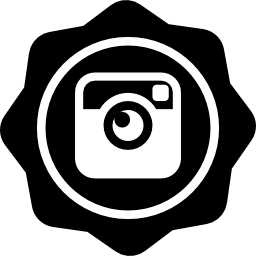 Instagram social badge icon