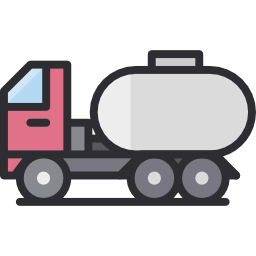 camión cisterna icono