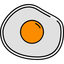 Fried egg icon