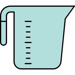 Measuring glass icon