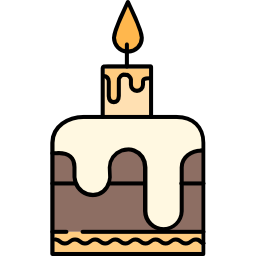 Birthday cake icon