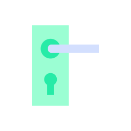 Door lock icon