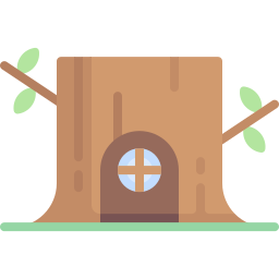 Stump house icon
