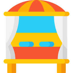 Canopy bed icon