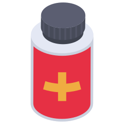 Medicine jar icon
