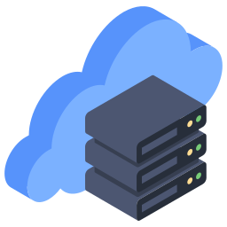 serveur cloud Icône