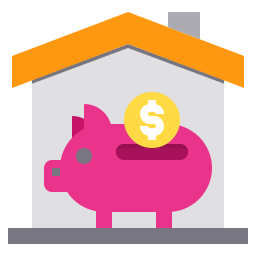 Piggy bank icon