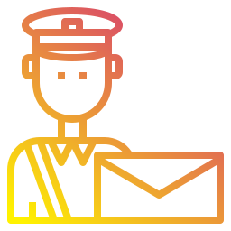 Почтальон иконка