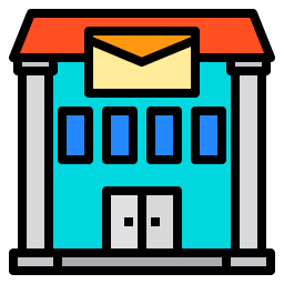 oficina postal icono