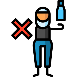 No drinking icon