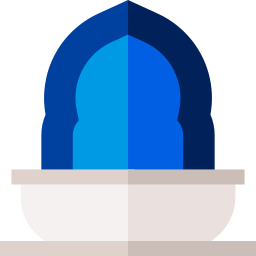 Cleansing fountain icon