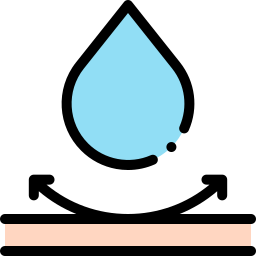 Waterproof fabric icon