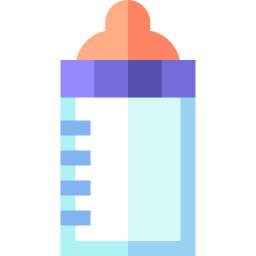 Baby bottle icon