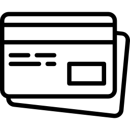 tarjeta de crédito icono
