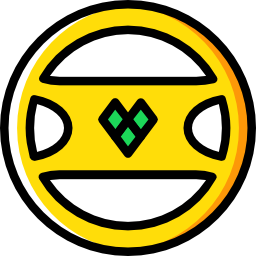 Steering wheel icon