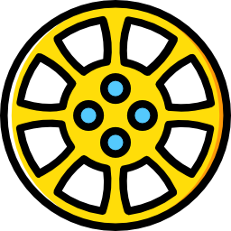 Alloy wheel icon