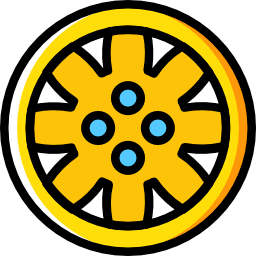 Alloy wheel icon